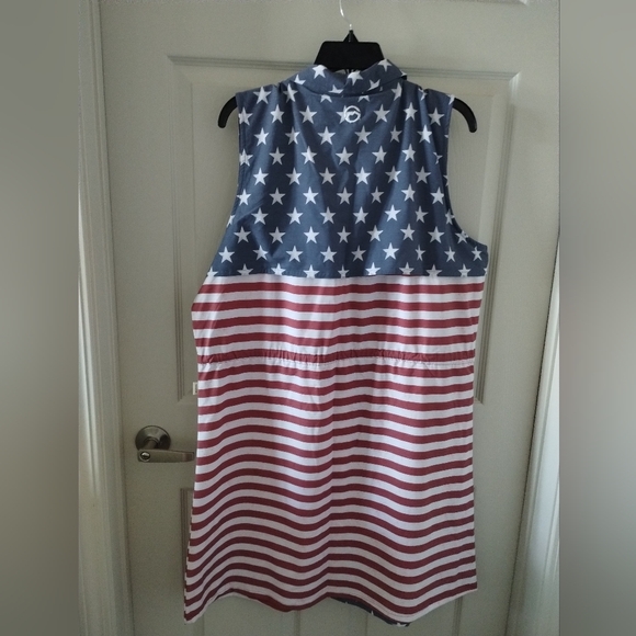 Magellan Outdoors Women's Americana Color Block Sleeveless Dress Size XXL NWT - Picture 3 of 5